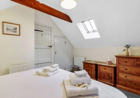 Bedroom #2 at Cwm Bach, Dinas