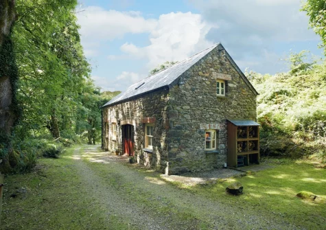 Outside Cwm Bach, Dinas