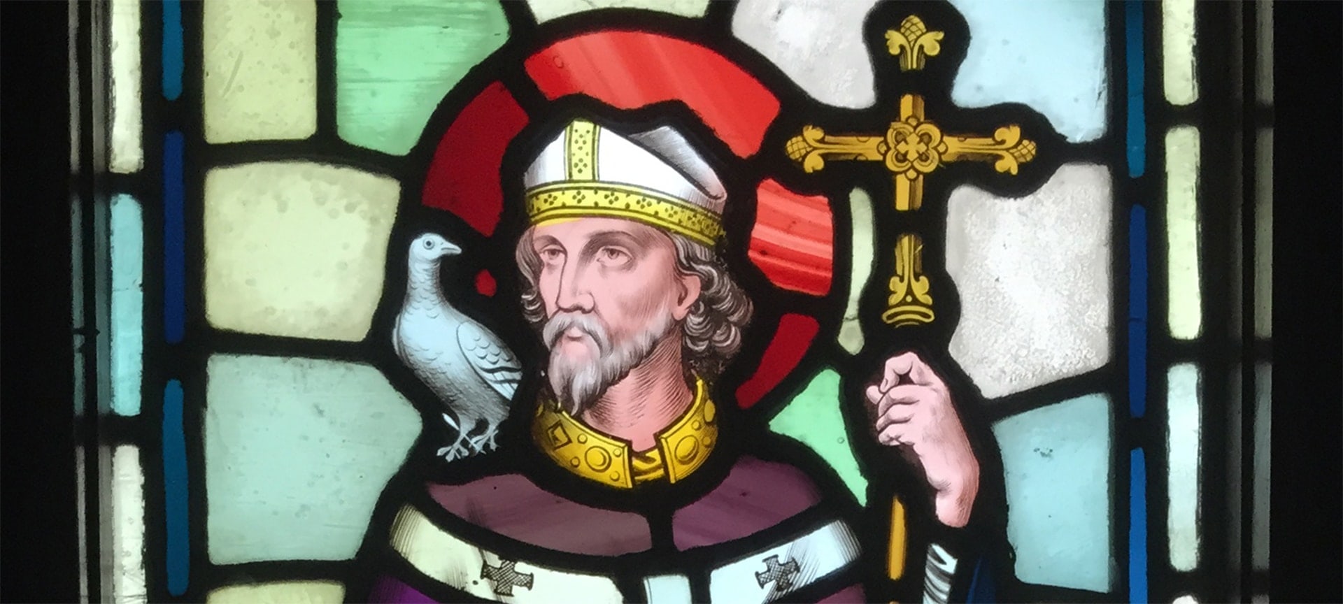 St David died on 1 March – St David's Day - in 589. He was buried at the site of St Davids Cathedral, where his shrine was a popular place of pilgrimage throughout the Middle Ages. His last words to his followers came from a sermon he gave on the previous Sunday: "
