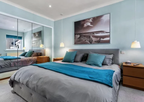 Bedroom #1 at Dolphins Apartment, Saundersfoot