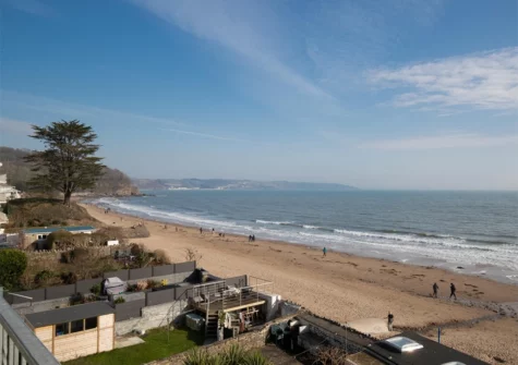 The view from the balcony at Dolphins Apartment, Saundersfoot
