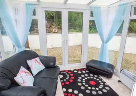 The conservatory at Driftwood House, Saundersfoot