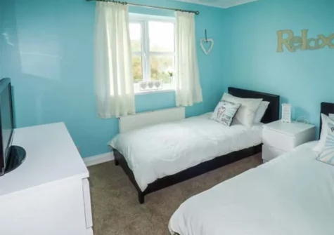 Bedroom #2 at Driftwood House, Saundersfoot