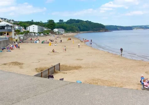 Enjoy the nearby stunning sandy Blue Flag beaches when you stay at Driftwood House, Saundersfoot