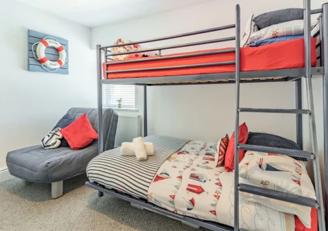 Bedroom #3 at Dringarth, Tenby