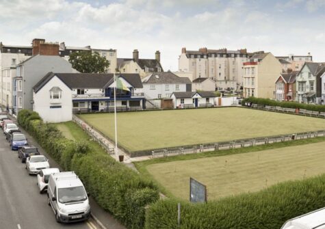 The view from the bedroom at Dyma Y Bywyd, Tenby