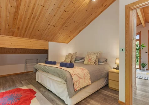 Bedroom #1 at Everwyn Lodge, Penally