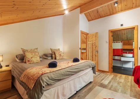 Bedroom #1 at Everwyn Lodge, Penally