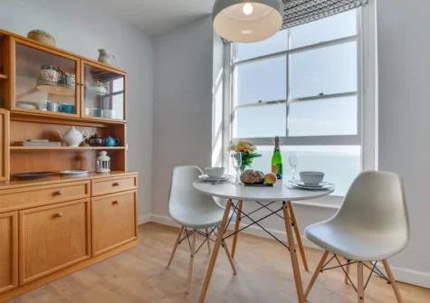 The dining area at Every Breaking Waves, Tenby