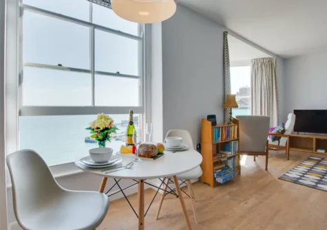 The dining area at Every Breaking Waves, Tenby