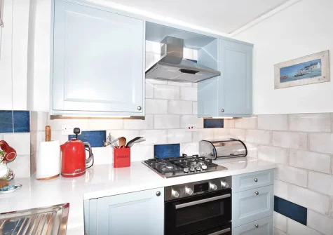 The kitchen at Fairview, Tenby