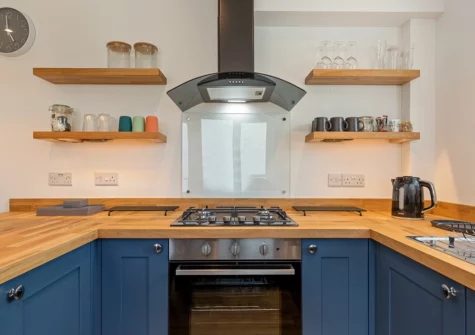 The kitchen at Falcon House, Pembroke Dock