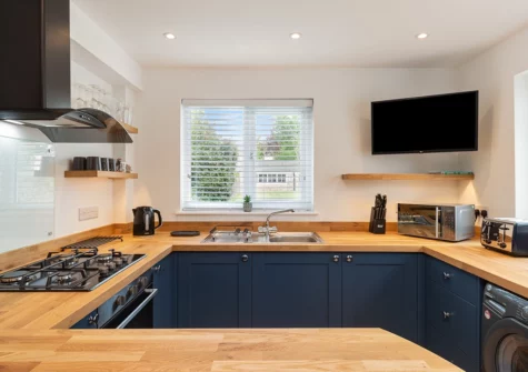 The kitchen at Falcon House, Pembroke Dock