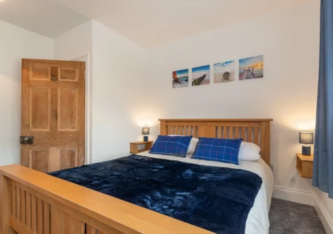 Bedroom #1 at Falcon House, Pembroke Dock