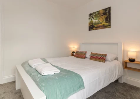 Bedroom #2 at Falcon House, Pembroke Dock