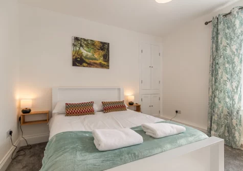 Bedroom #2 at Falcon House, Pembroke Dock