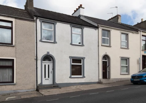 Outside Falcon House, Pembroke Dock