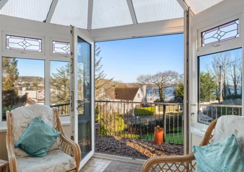 The conservatory at Four Oaks, Saundersfoot