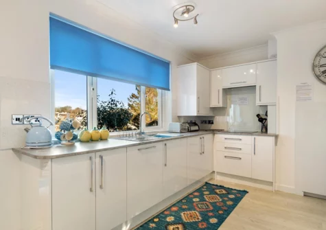 The kitchen at Four Oaks, Saundersfoot