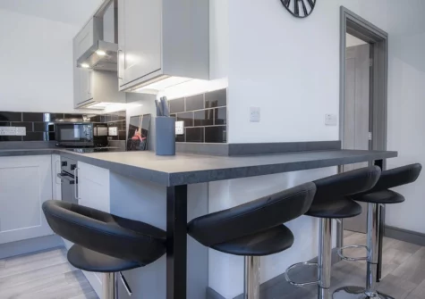 The dining area at Four Seasons, Tenby