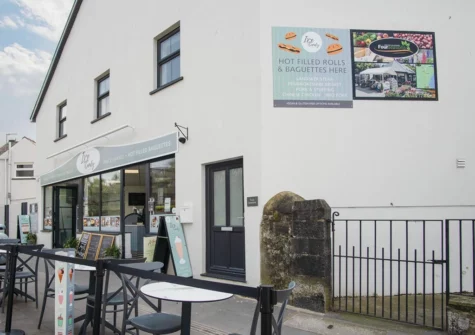 Outside Four Seasons, Tenby