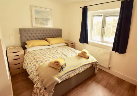 Bedroom #1 at Galwad y Mor, Saundersfoot