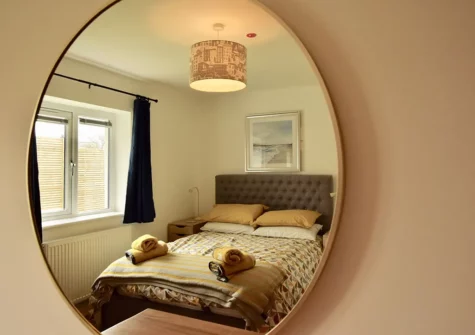 Bedroom #1 at Galwad y Mor, Saundersfoot
