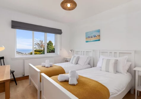 Bedroom #3 at Glen View, Saundersfoot