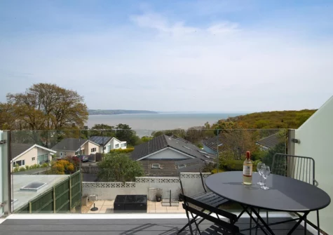 The balcony at Glen View, Saundersfoot
