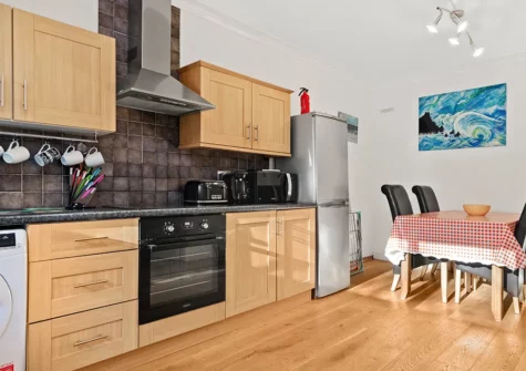 The kitchen at Glenvale, Saundersfoot