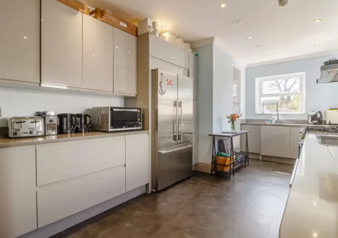 The kitchen at Globe House, Angle