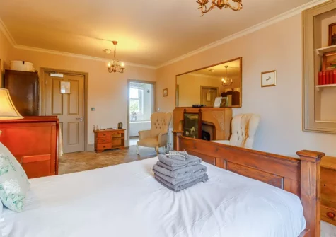 Bedroom #1 at Globe House, Angle