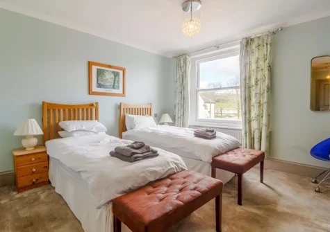 Bedroom #2 at Globe House, Angle