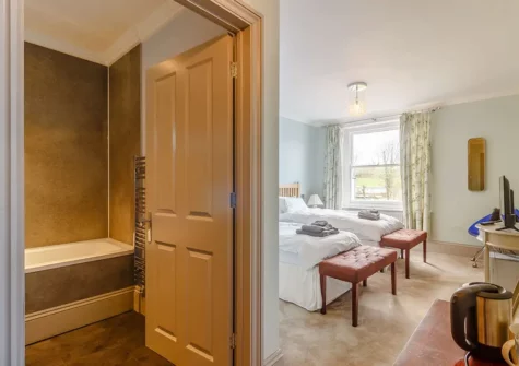 Bedroom #2 at Globe House, Angle