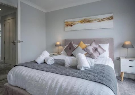 Bedroom #2 at Gower View, Saundersfoot
