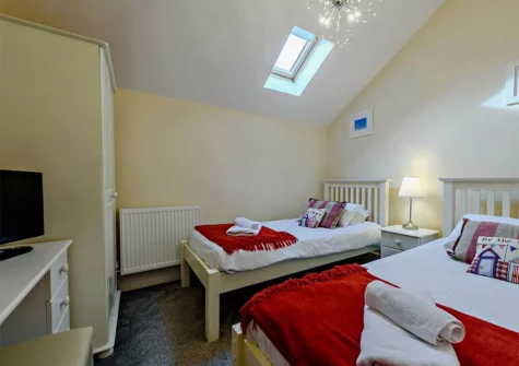 Bedroom #2 at Grassholm Cottage, Tenby