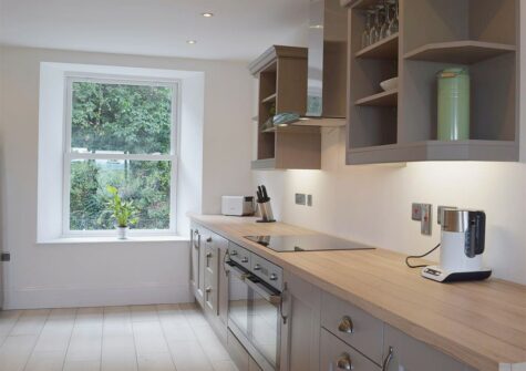The kitchen at Green Meadow, St Dogmaels