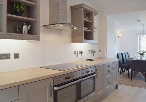 The kitchen at Green Meadow, St Dogmaels