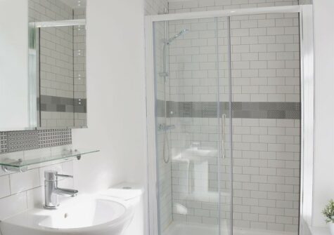 Bedroom #3 en-suite at Green Meadow, St Dogmaels