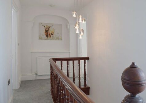 The first floor landing at Green Meadow, St Dogmaels