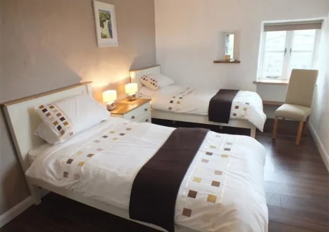 Bedroom #3 at Gwyddno Lodge, Princes Gate