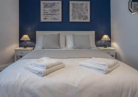 Bedroom #2 at Gwynne House, Tenby