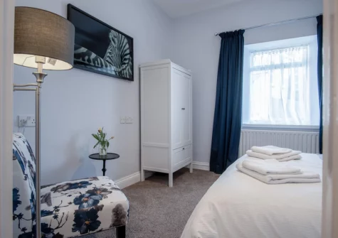 Bedroom #2 at Gwynne House, Tenby