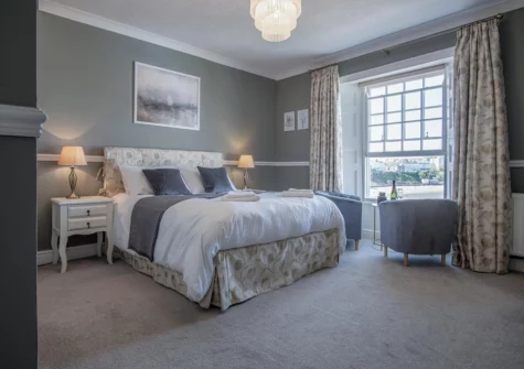 Bedroom #3 at Gwynne House, Tenby