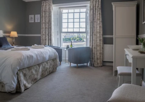 Bedroom #3 at Gwynne House, Tenby