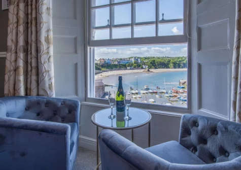 Bedroom #3 at Gwynne House, Tenby