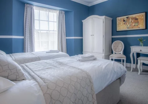 Bedroom #4 at Gwynne House, Tenby