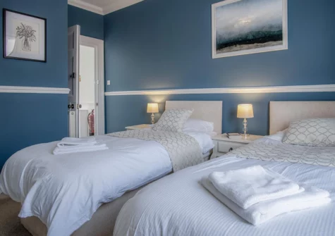 Bedroom #4 at Gwynne House, Tenby