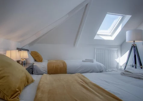 Bedroom #5 at Gwynne House, Tenby