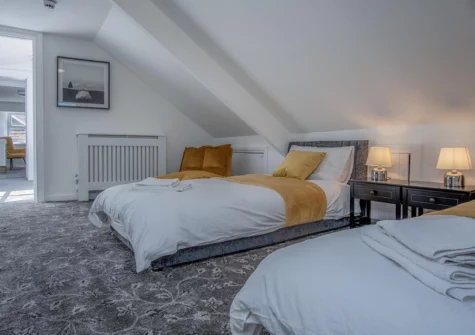 Bedroom #5 at Gwynne House, Tenby